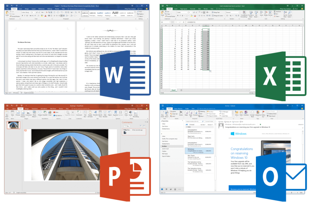 Picture of: Productivity software, what do you use? Microsoft Office