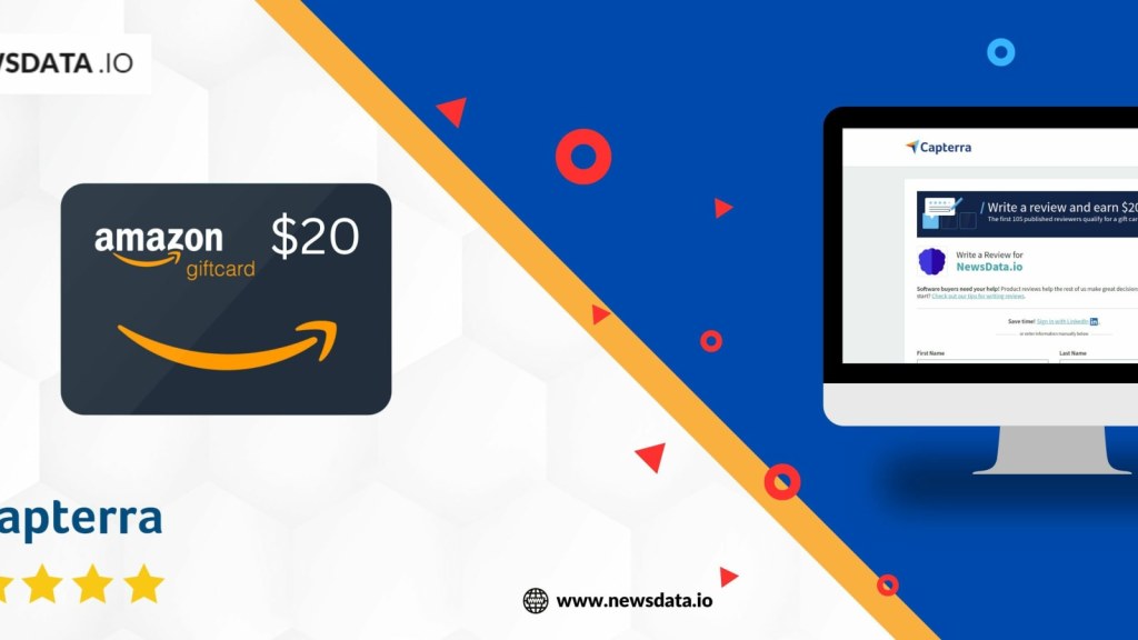 Picture of: Review on Capterra and Earn $ Amazon Gift Card – DEV Community