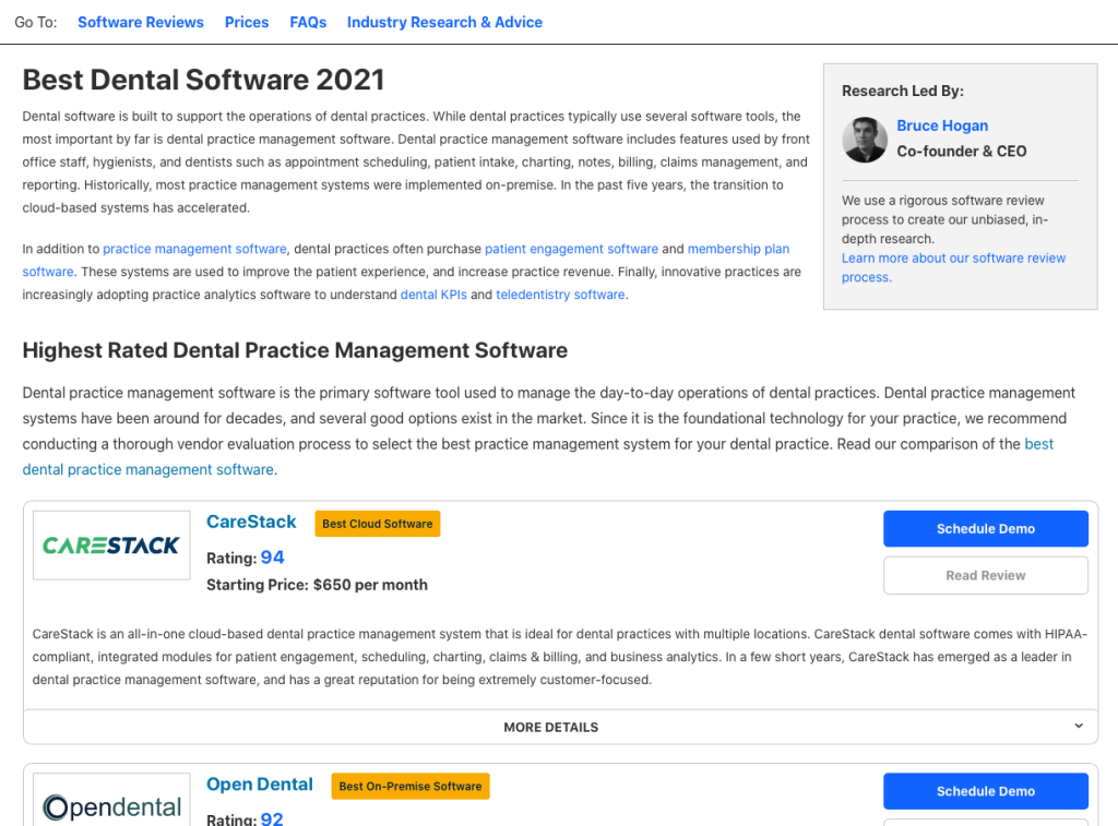 Picture of: SoftwarePundit Reviews : Details, Pricing, & Features  G